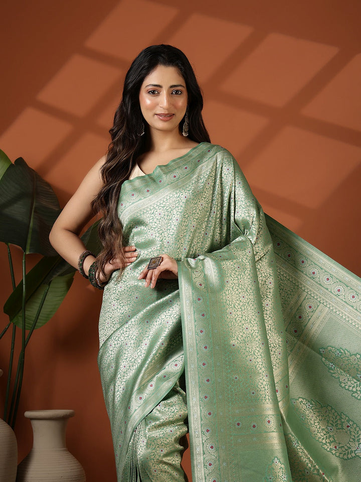 Woven Design Art Silk Saree