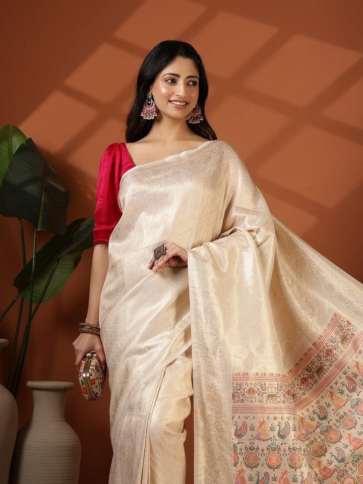 Woven Design Art Silk Saree