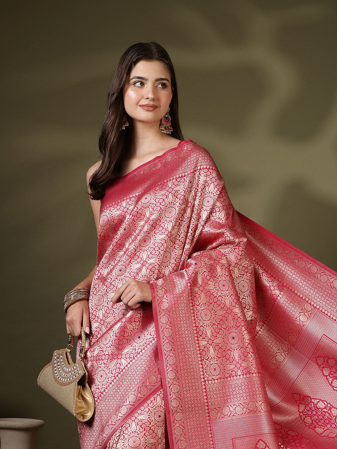 Woven Design Art Silk Saree