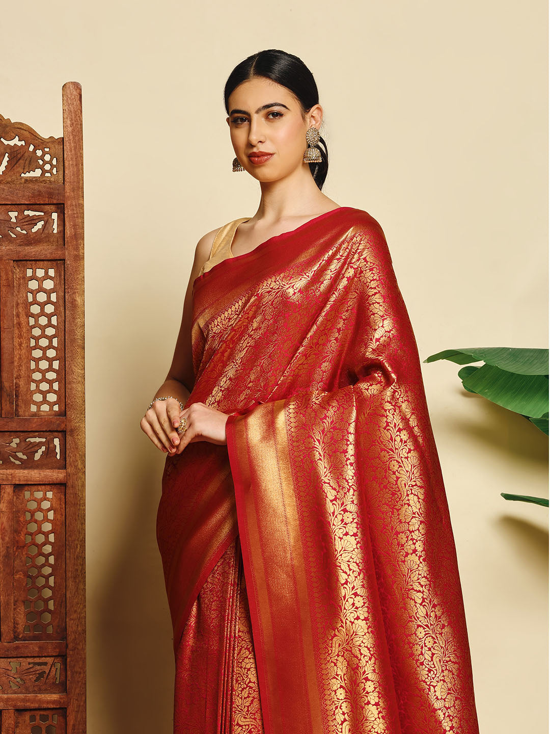Woven Design Art Silk Saree
