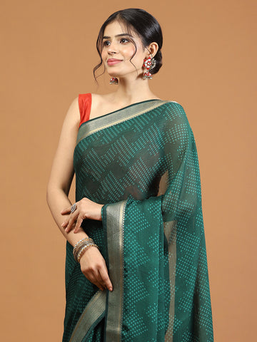 Zari Border Woven Art Silk Saree