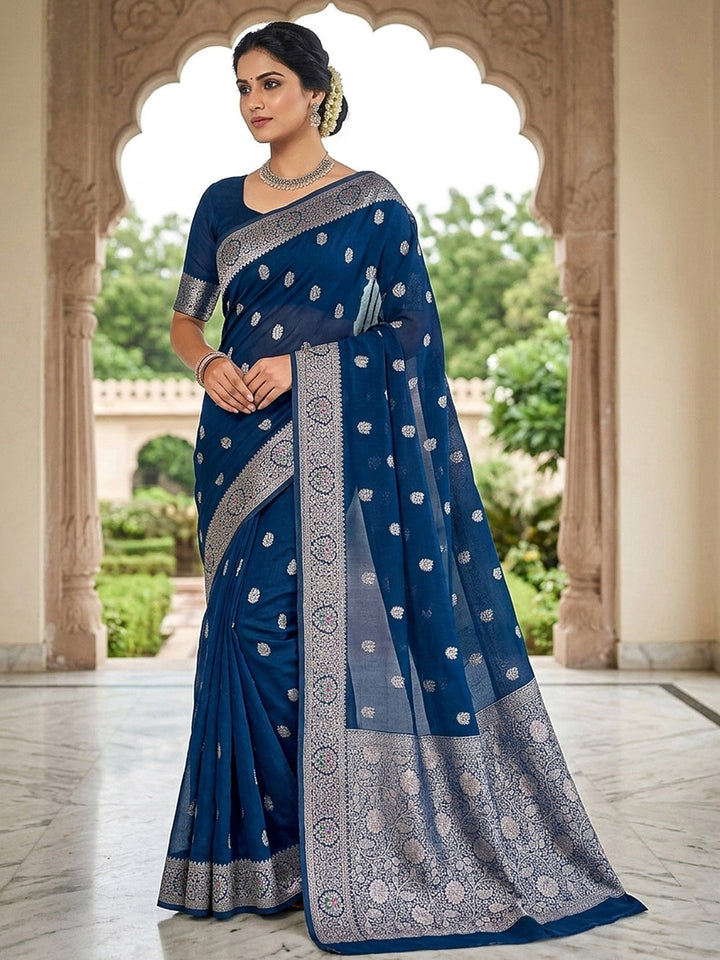 Zari Woven Art Silk Saree