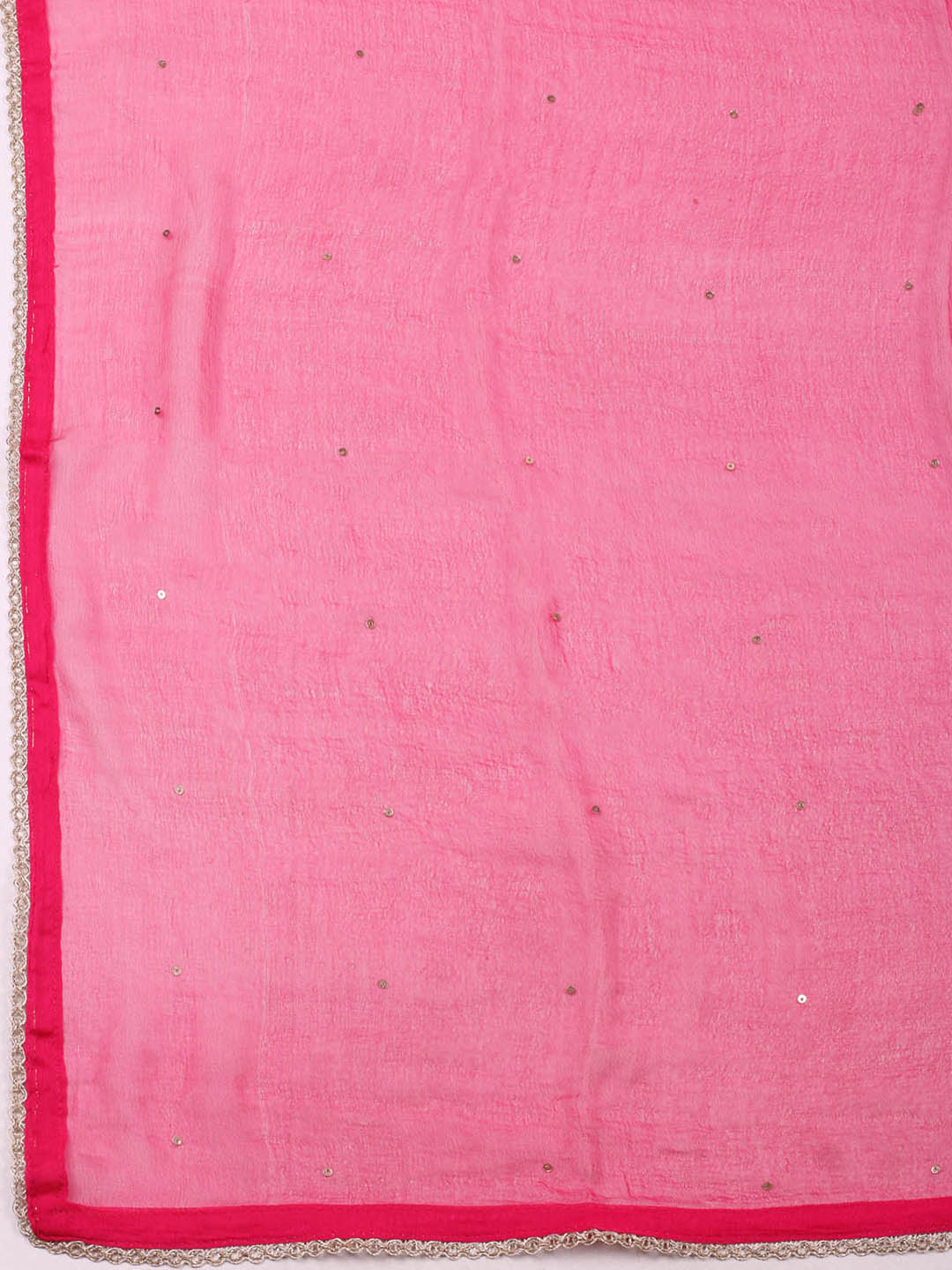 Woven Design Chanderi Unstitched Suit With Pant &amp; Dupatta