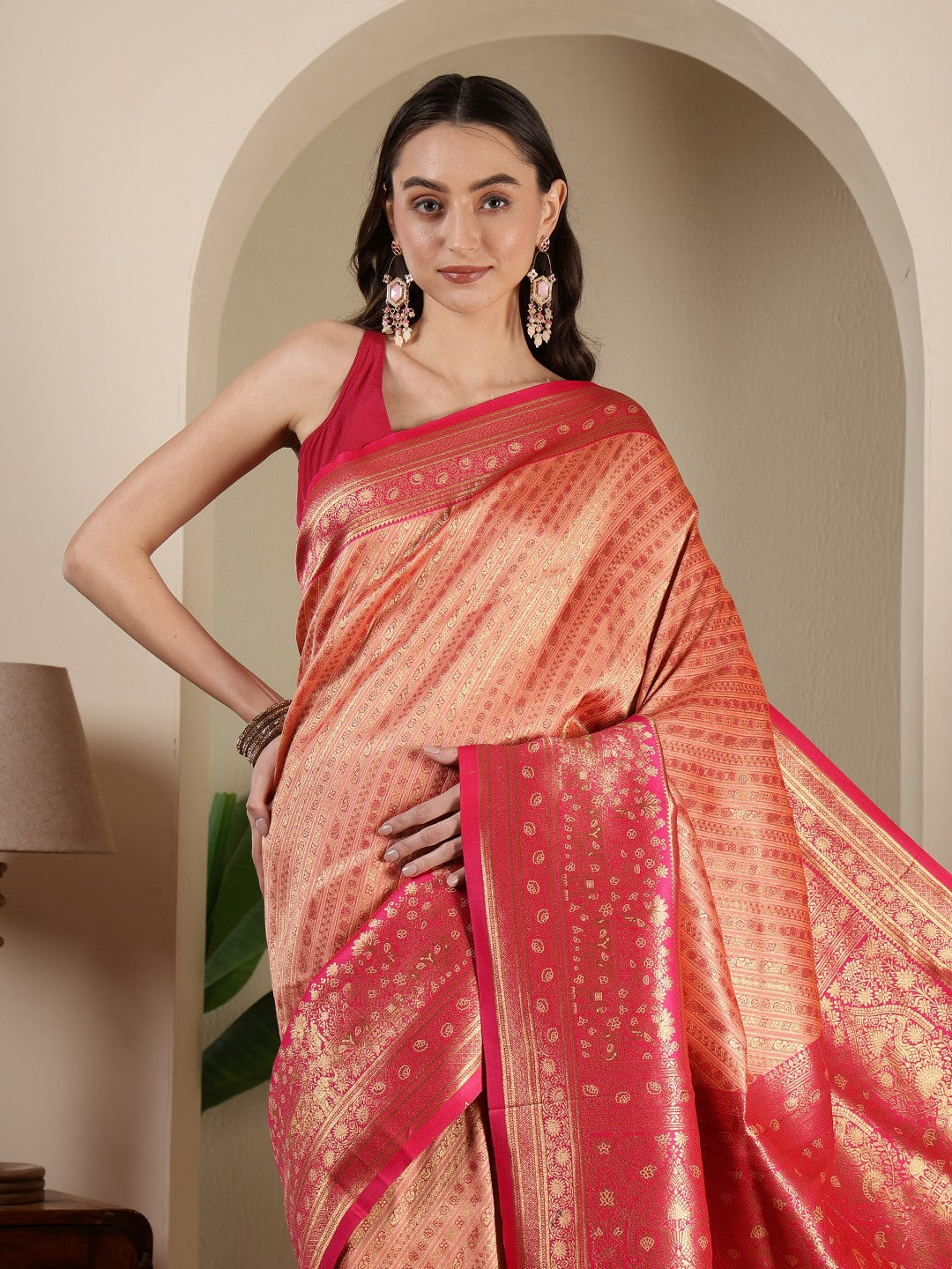 Woven Design Art Silk Saree