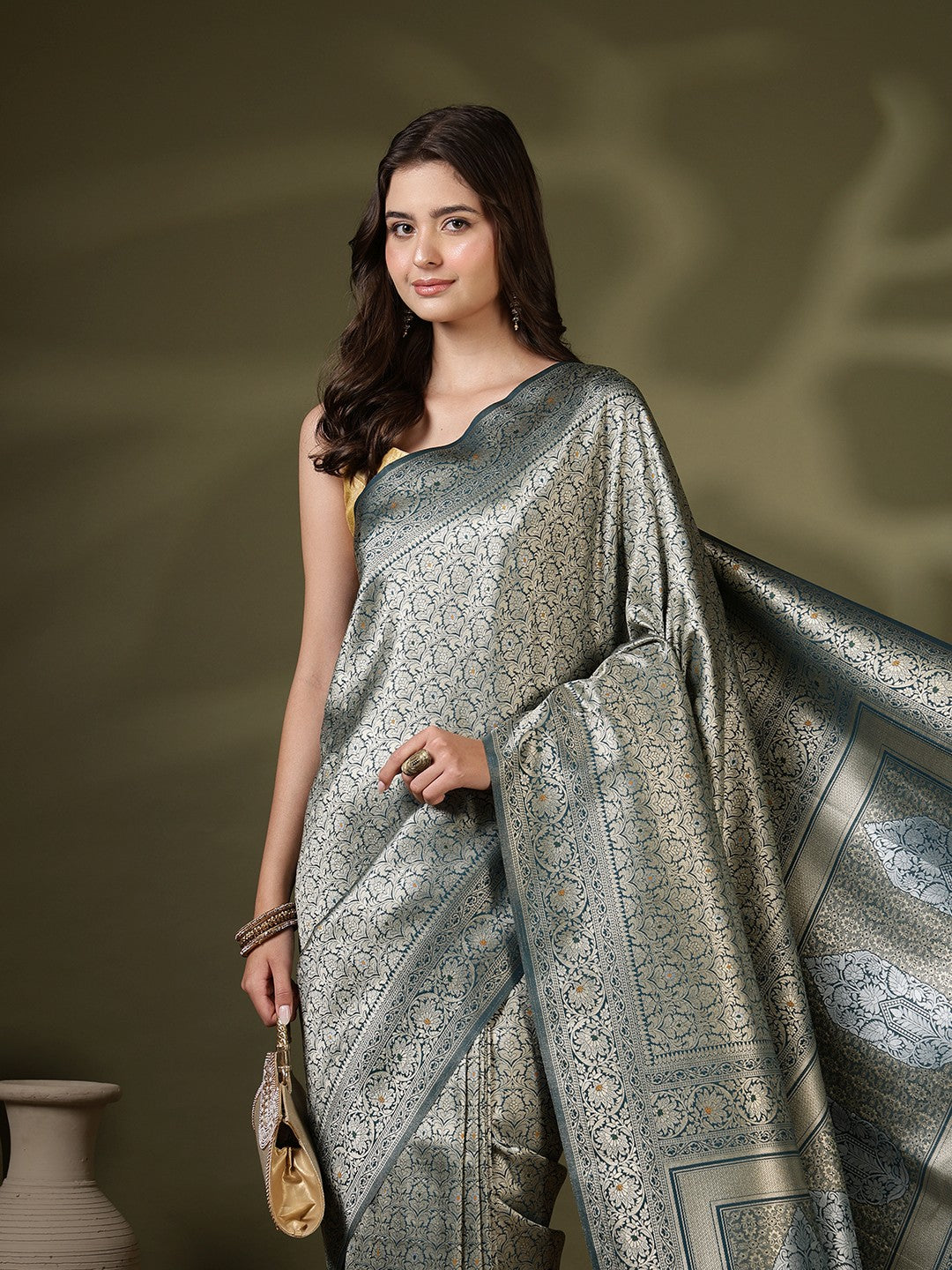 Woven Design Art Silk Saree