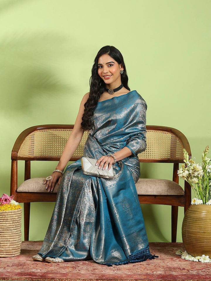Woven Design Art Silk Saree