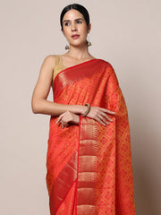 Woven Design Tussar Saree