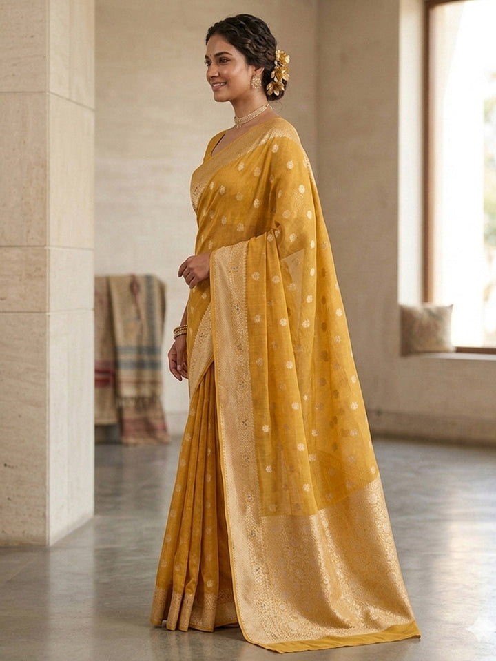 Zari Woven Art Silk Saree