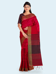 Zari Border Woven Art Silk Saree