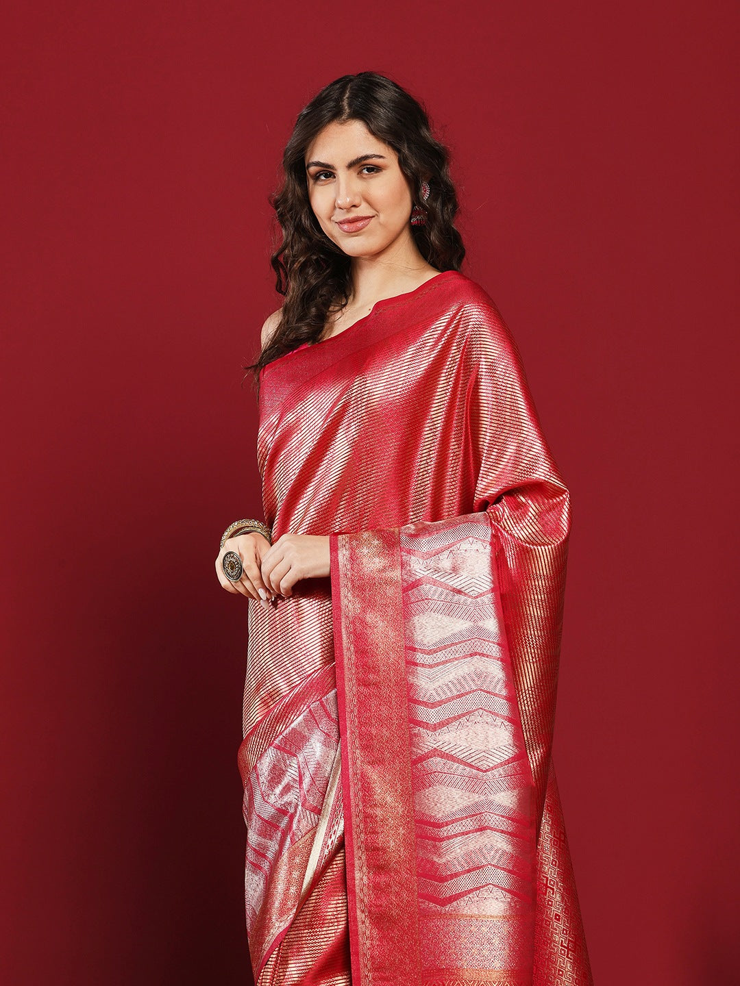 Woven Design Art Silk Saree
