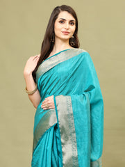 Zari Border Woven Handloom Saree