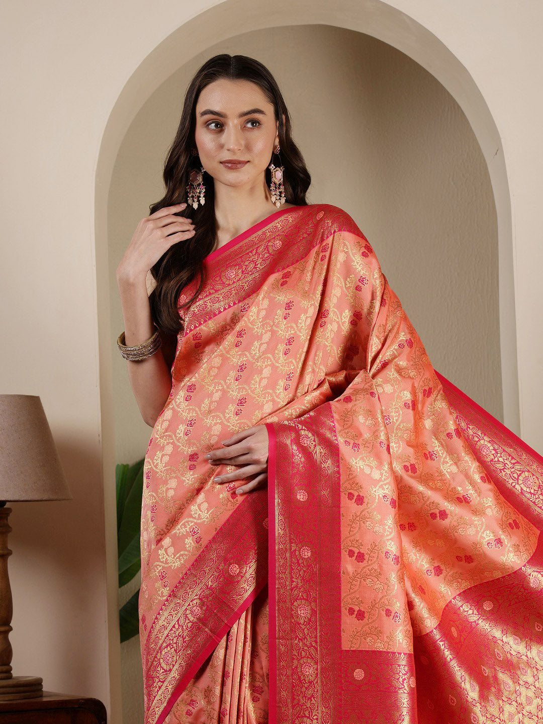Woven Design Art Silk Saree