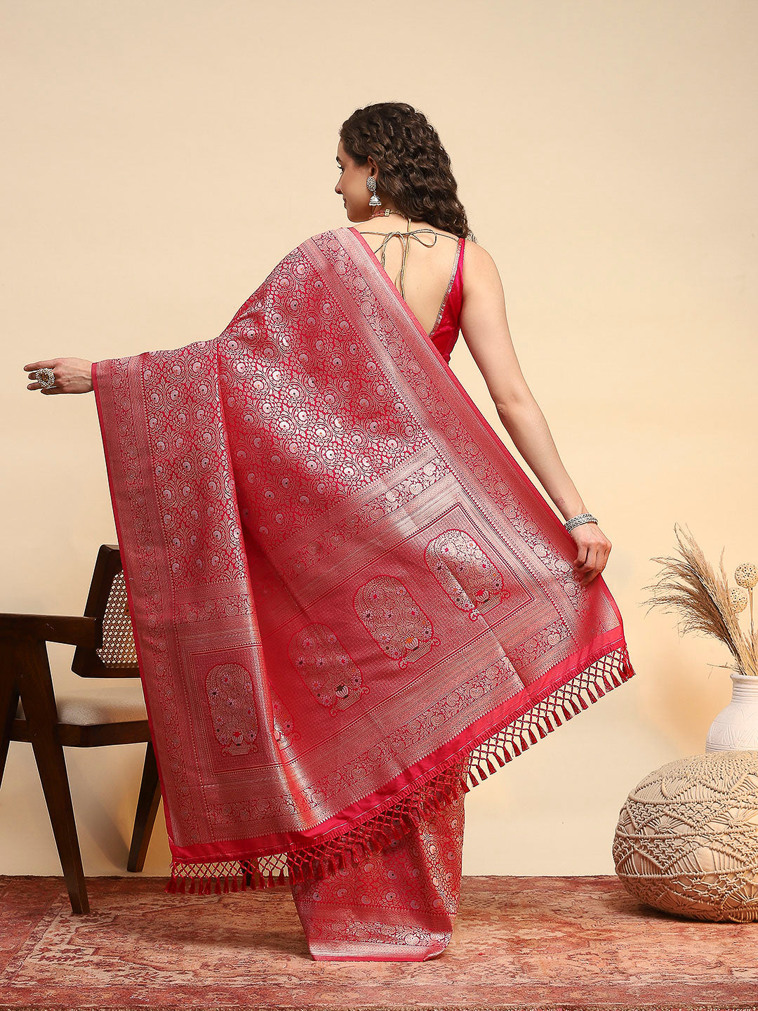 Woven Design Art Silk Saree