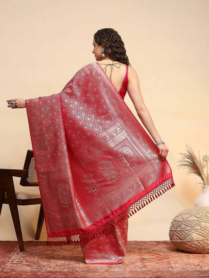 Woven Design Art Silk Saree