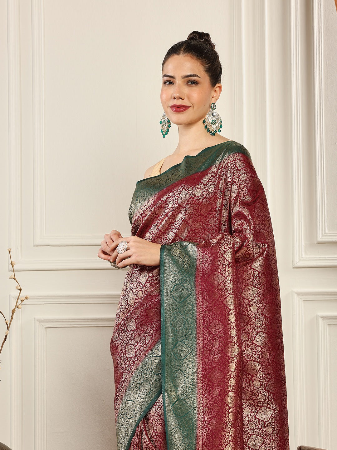 Woven Design Art Silk Saree
