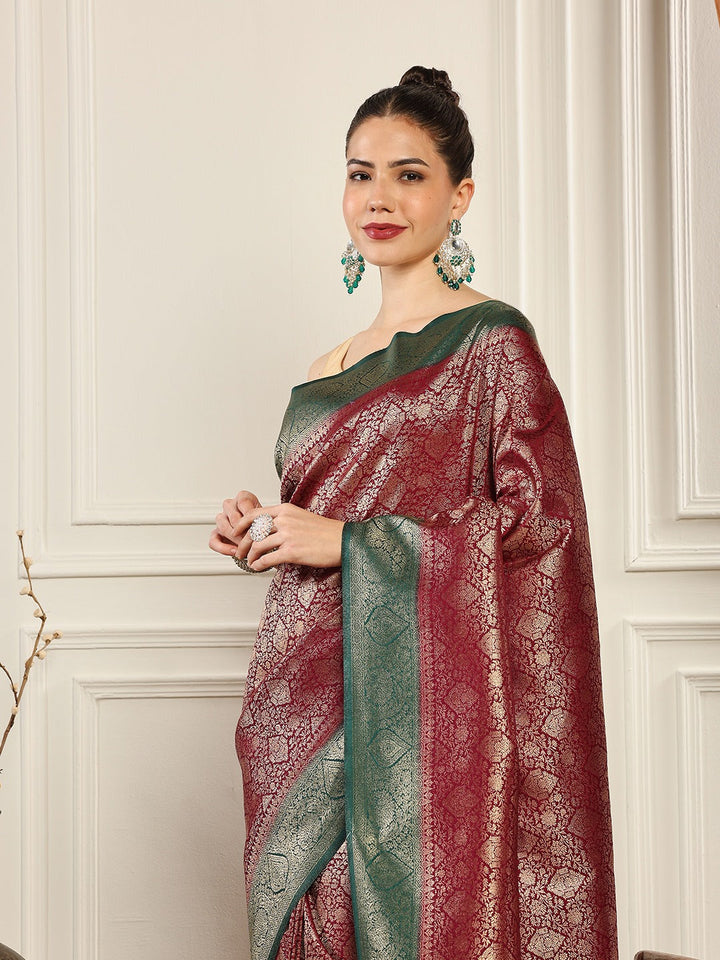 Woven Design Art Silk Saree