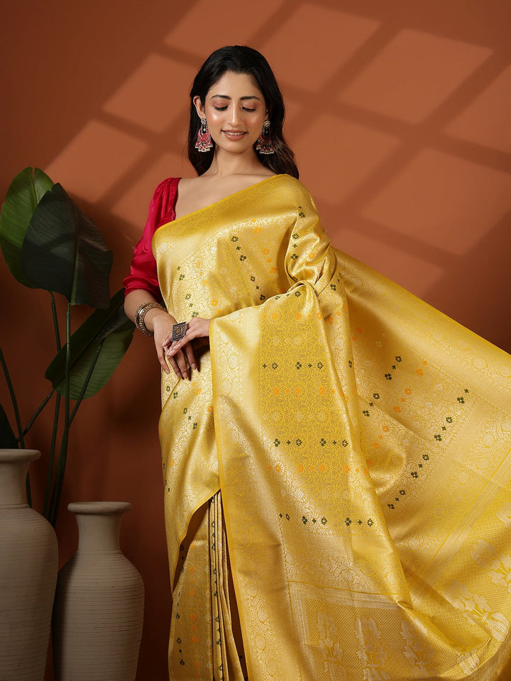 Woven Design Art Silk Saree