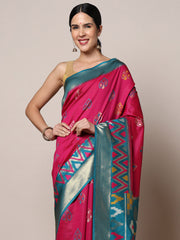 Woven Design Art Silk Saree