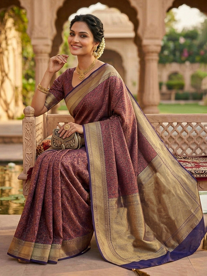 Woven Design Art Silk Banarasi Saree