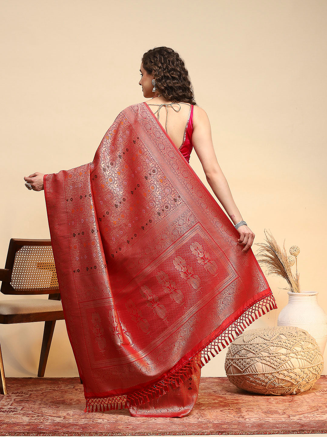Woven Design Art Silk Saree