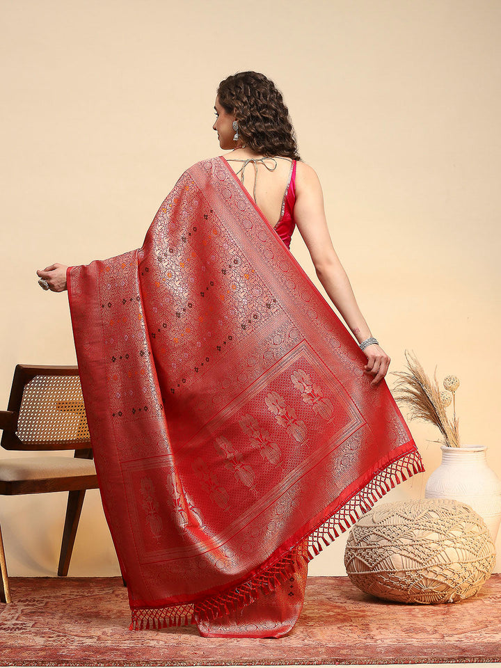 Woven Design Art Silk Saree
