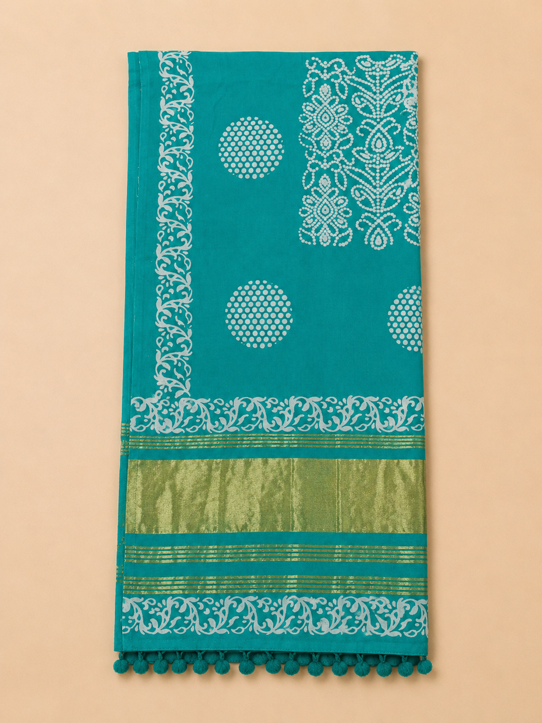 Firozee Cotton Blend Printed Unstitched Dress Material