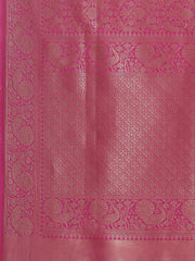 Zari Jaal Woven Art Silk Banarsi Saree