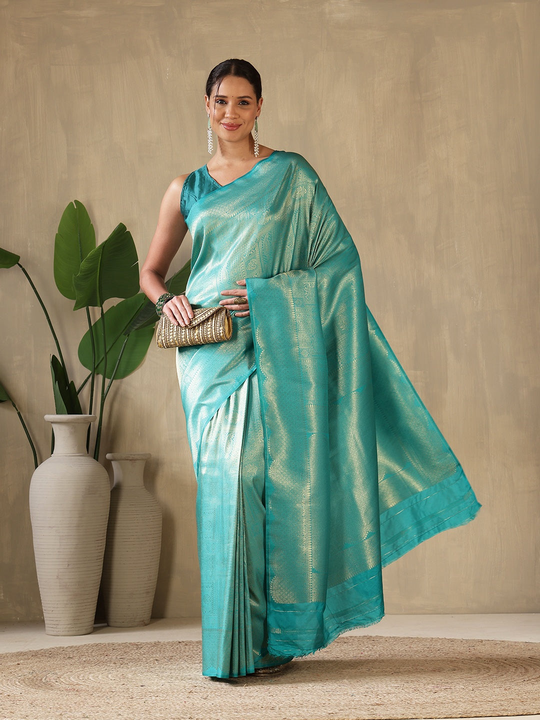 Woven Design Art Silk Saree