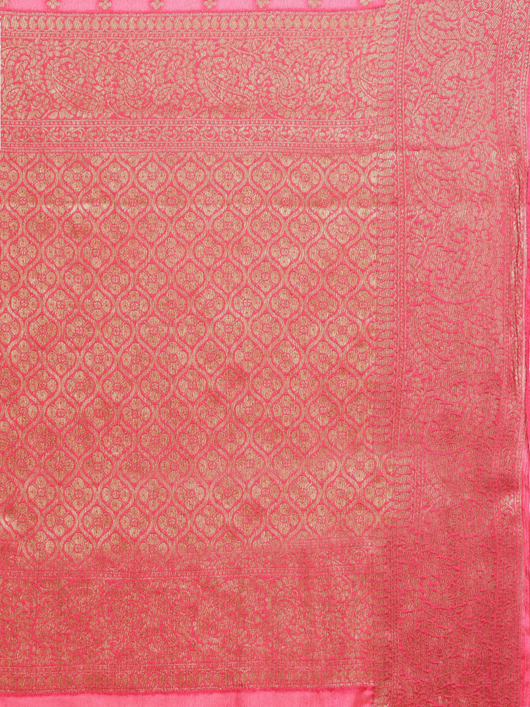 Zari Border Woven Chiffon Saree