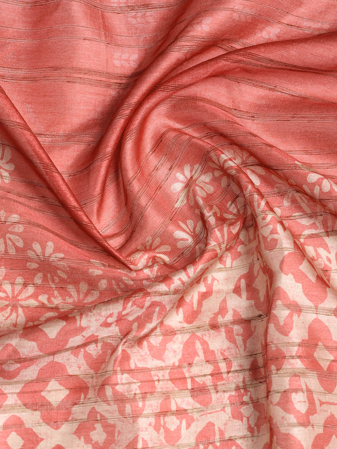 Neck Embroidered Chanderi Unstitched Suit With Dupatta