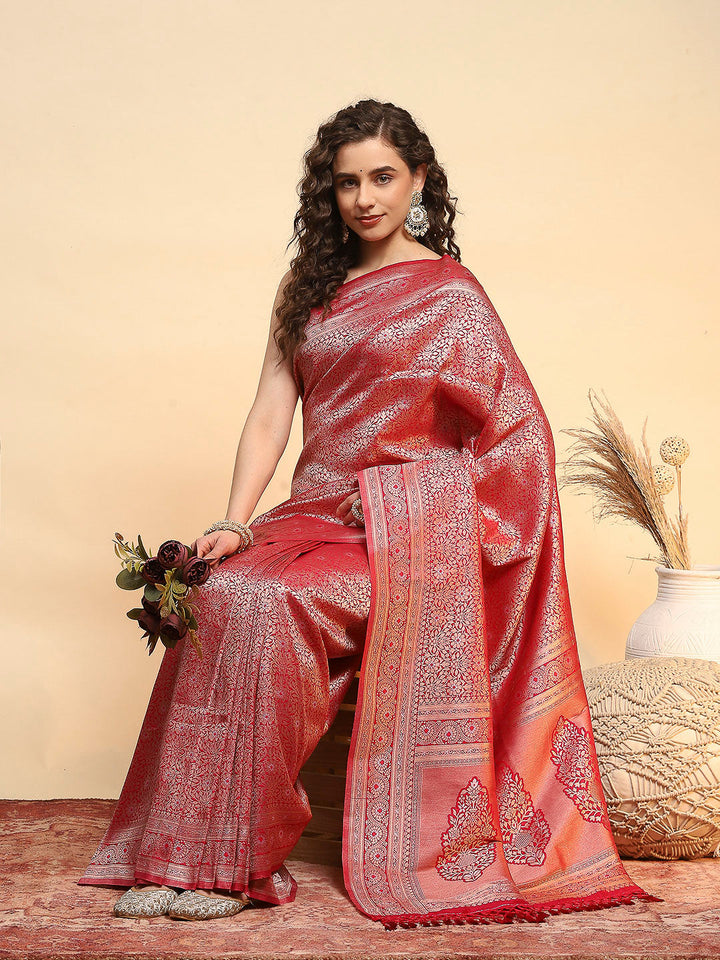 Woven Design Art Silk Saree