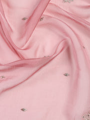 Embroidered Tissue Unstitched Suit With Dupatta