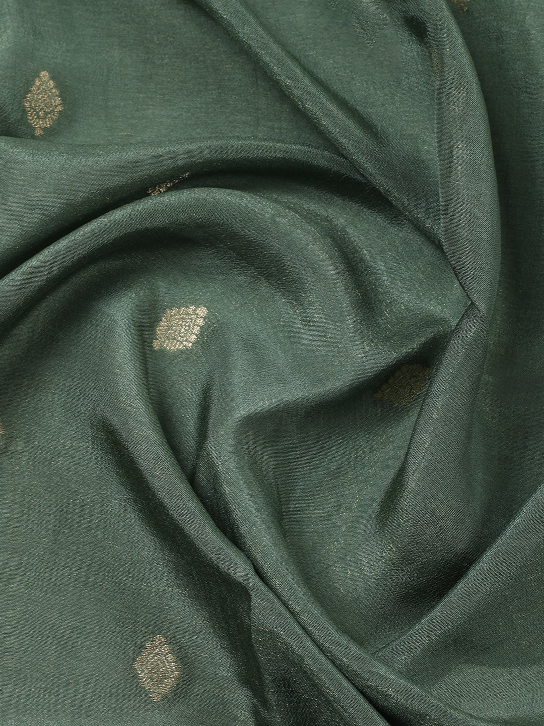 Woven Design Chanderi Unstitched Suit With Pant &amp; Dupatta