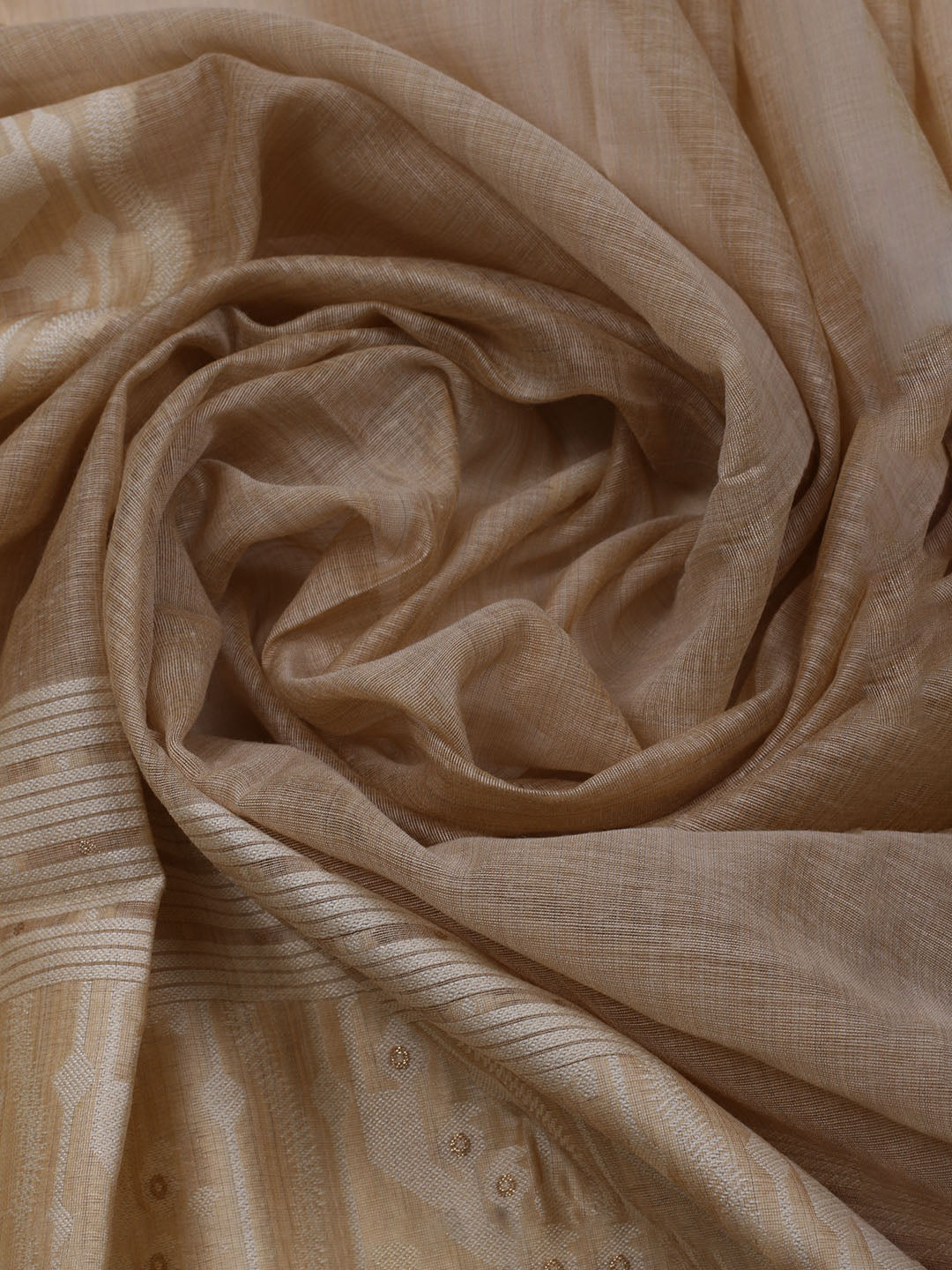 Woven Chanderi Unstitched Suit With Dupatta