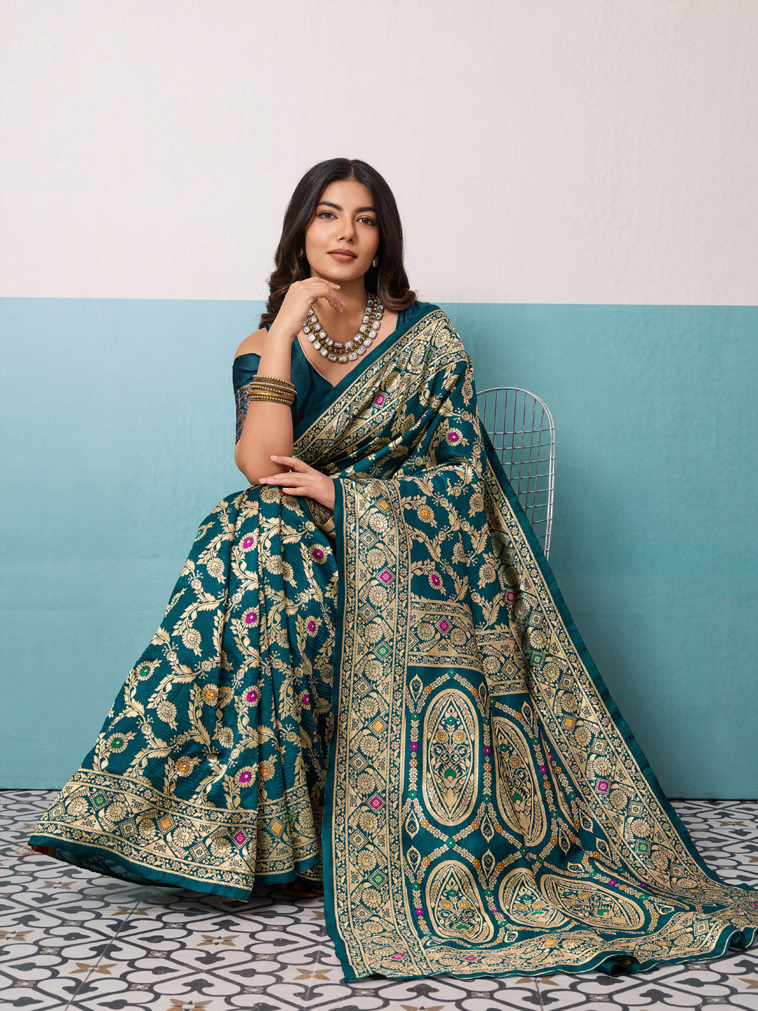 Woven Design Art Silk Saree