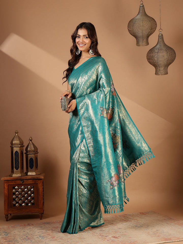 Woven Design Art Silk Saree