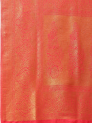 Zari Jaal Brocade Handloom Woven Saree