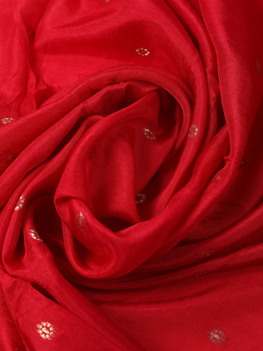 Woven Design Chanderi Unstitched Kurta With Pant &amp; Dupatta