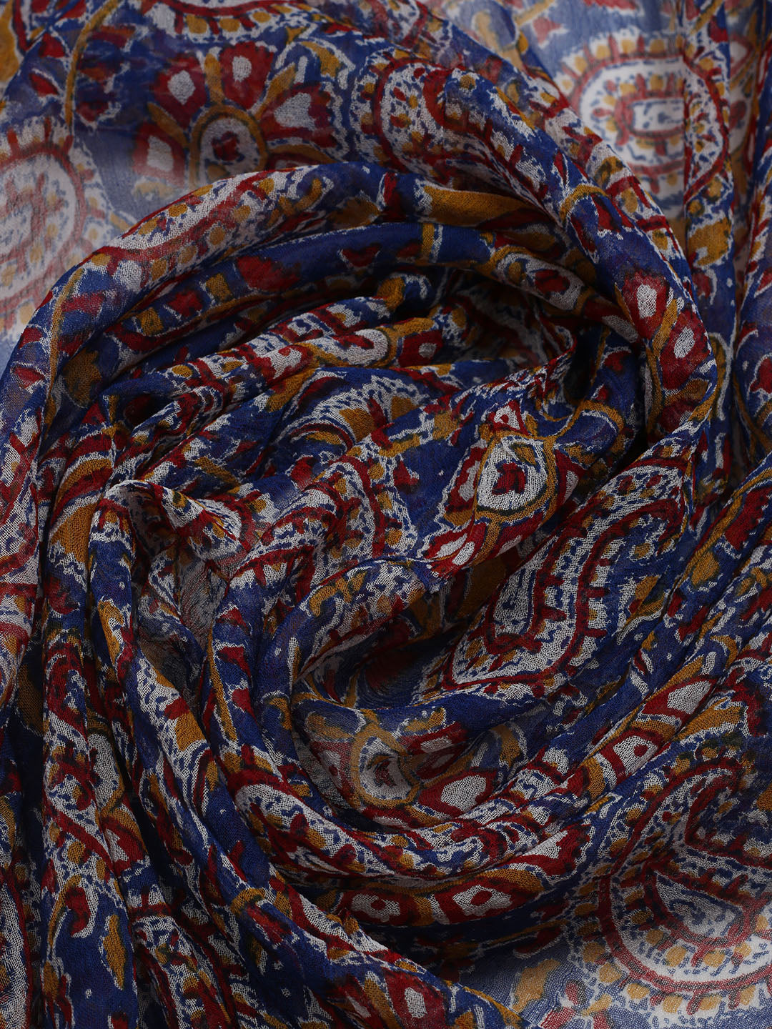 Embroidered Cotton Blend Unstitched Suit With Dupatta