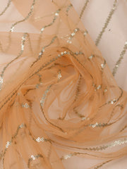 Neck Embroidery Tissue Unstitched Suit With Dupatta