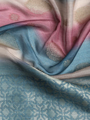 Sequence Work Chanderi Unstitched Suit With Dupatta
