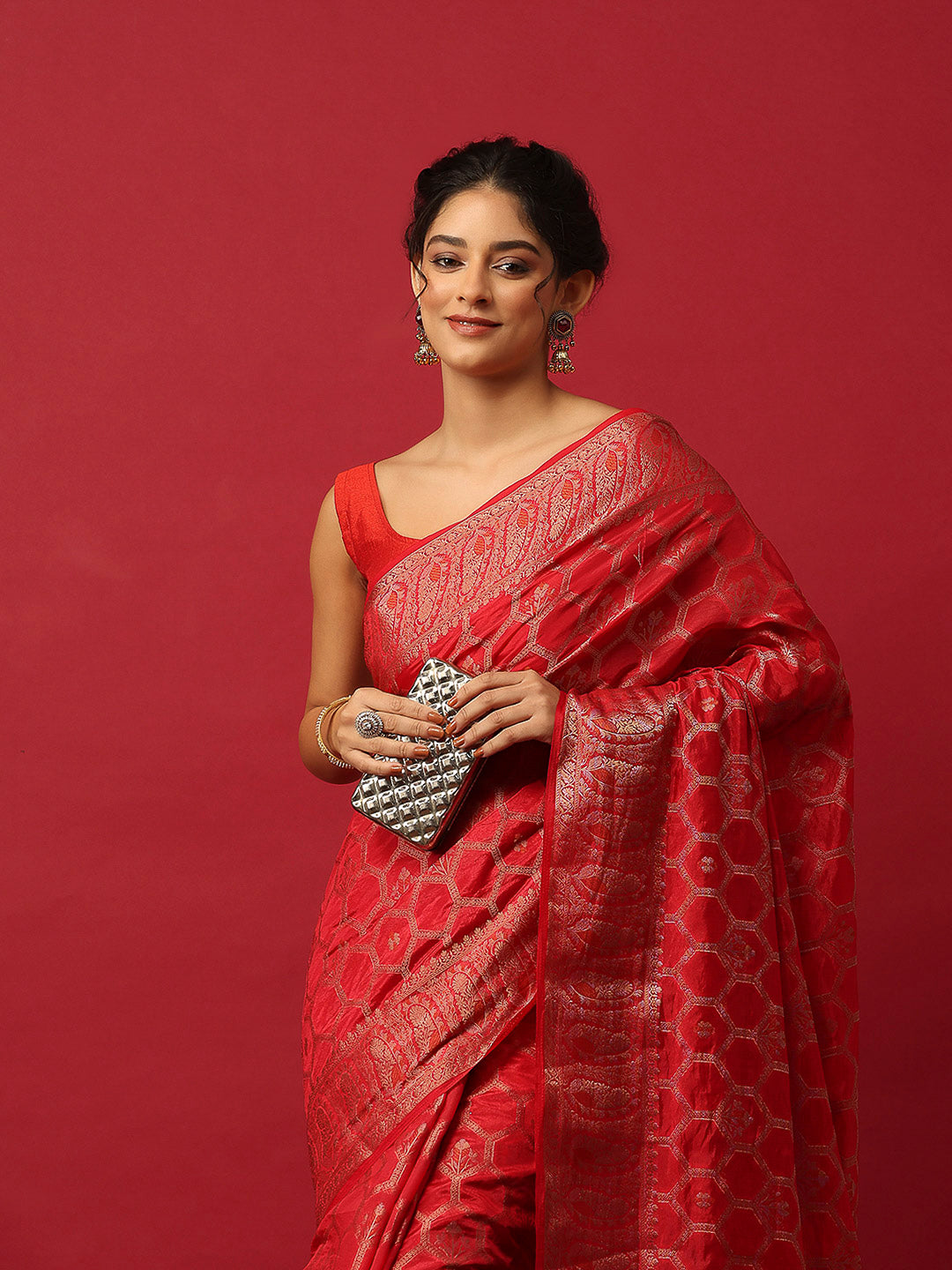 Woven Design Art Silk Saree