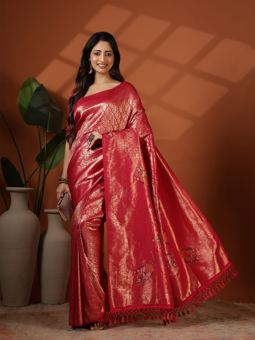 Woven Design Art Silk Saree