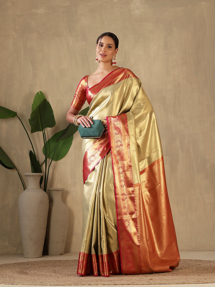 Woven Design Art Silk Saree