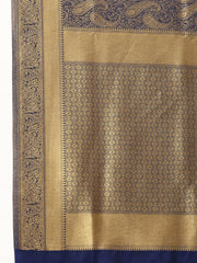 Zari Jaal Woven Handloom Saree