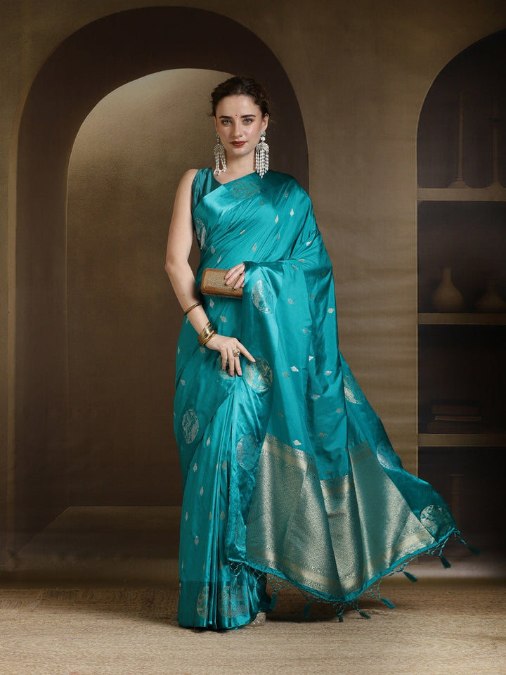 Woven Design Art Silk Saree