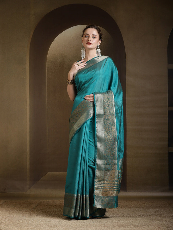 Woven Design Art Silk Saree