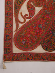 Printed Dola Silk Beige Saree