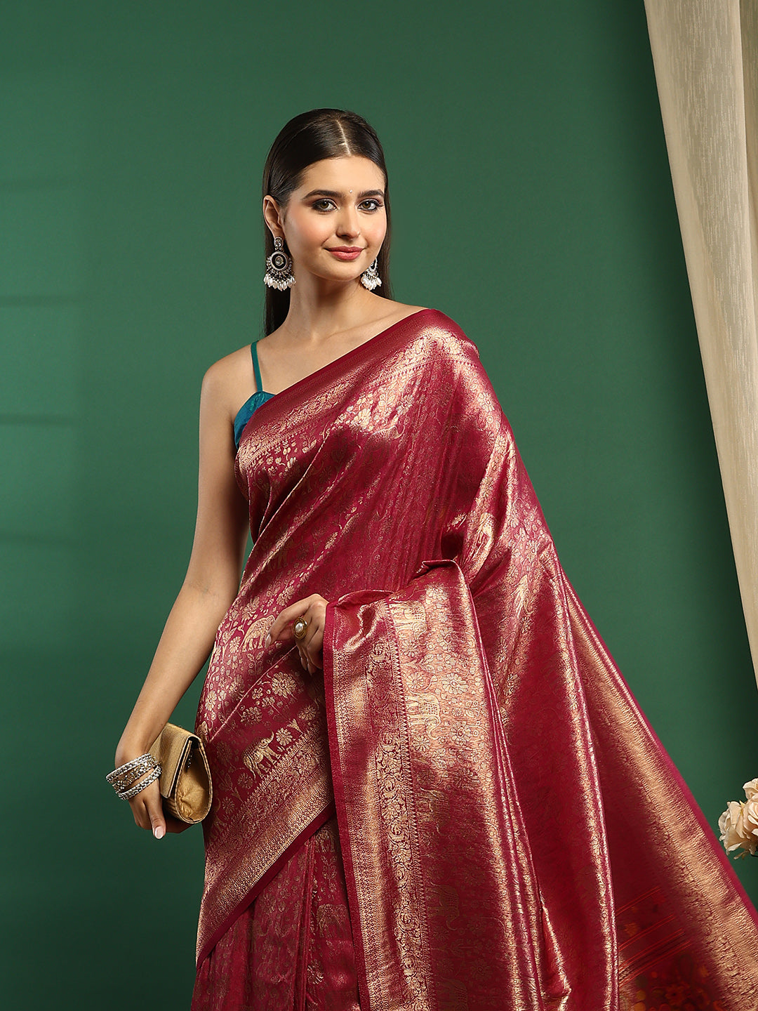 Woven Design Art Silk Saree