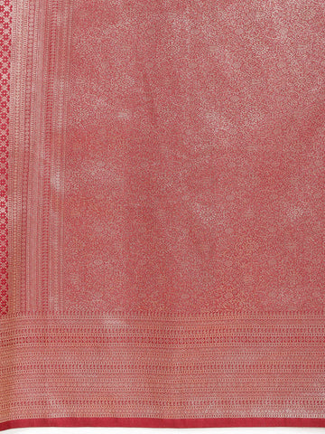 Zari Jaal Woven Handloom Saree